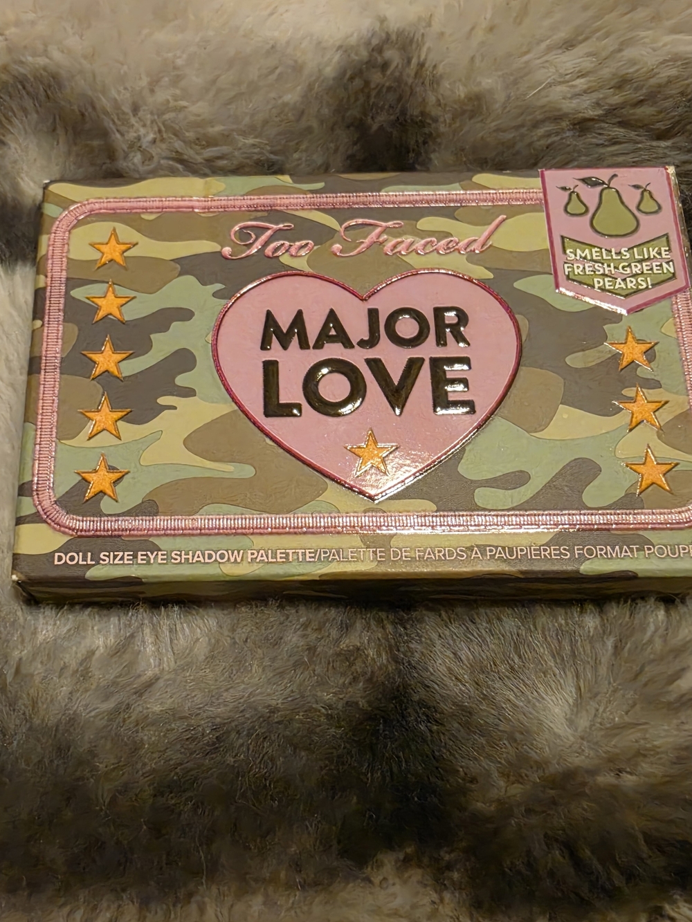 NIB Too Faced Major Love Eye Shadow Palette